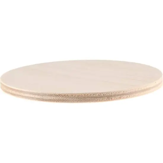 Good Wood by Leisure Arts 4" Round Wood Coasters, 12ct. {4}