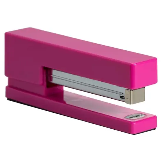 JAM Paper Stapler & Tape Dispenser Set Fuchsia {5}