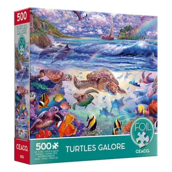 Assorted Foil 500 Piece Puzzle {5}