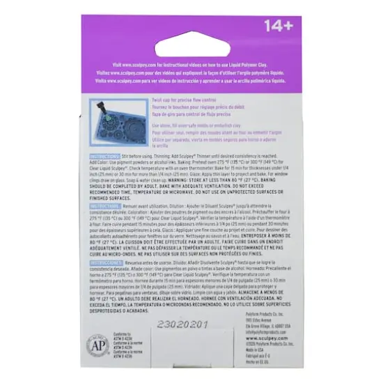 Liquid Sculpey&reg; Primary Multi-Pack {5}