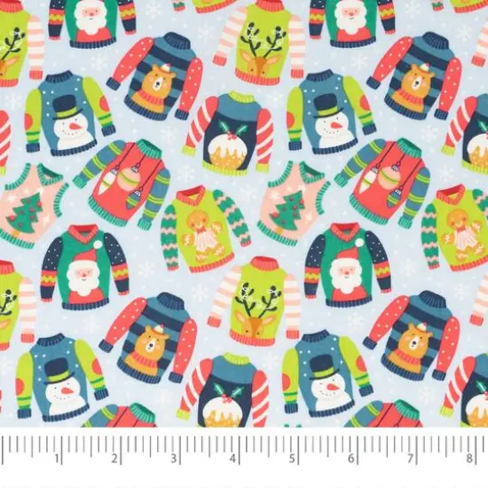 SINGER Christmas Sweaters Cotton Fabric {3}