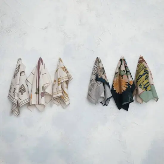 Hello Honey&reg; 28" Floral Elegance Tea Towel Set {4}