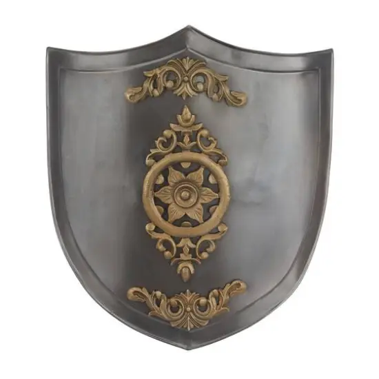 Grey Iron Vintage Wall Decor, 21" x 21" x 4" {1}