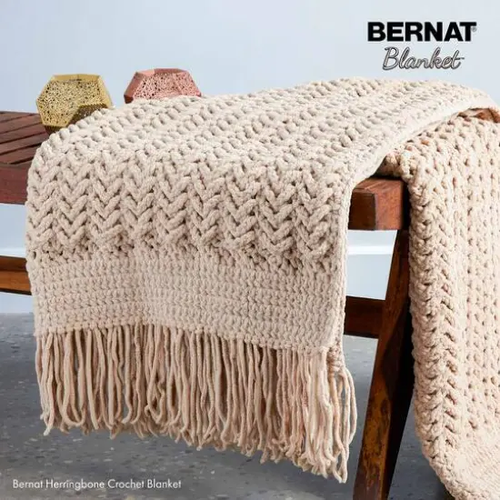 Bernat&reg; Blanket&trade; Yarn Burgundy Plum {7}