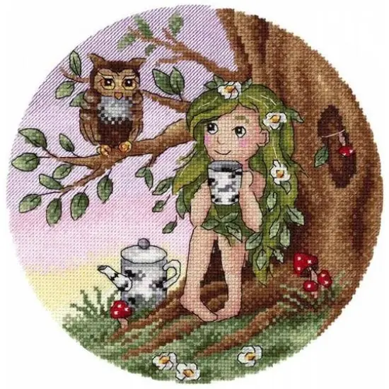 MP Studia Evening Forest Meeting Cross Stitch Kit {3}
