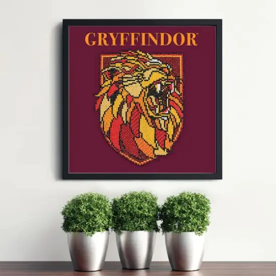 Camelot&reg; Dots Gryffindor Alumni Diamond Painting Kit {5}
