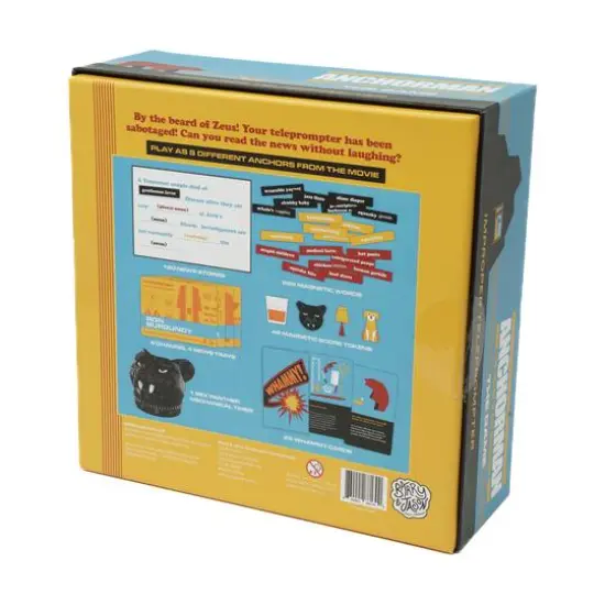 Anchorman: The Legend of Ron Burgundy Improper Teleprompter Game {3}