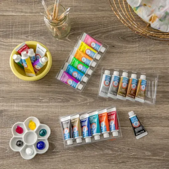 Metallic & Neon Acrylic Paint Set by Artist's Loft&trade; {3}