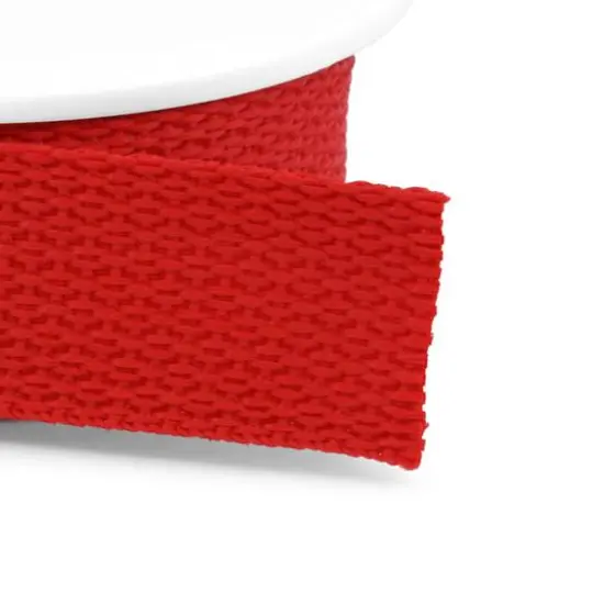 Dritz&reg; Polypro Belting for Straps and Handles, 1'' x 15yd. Red {4}