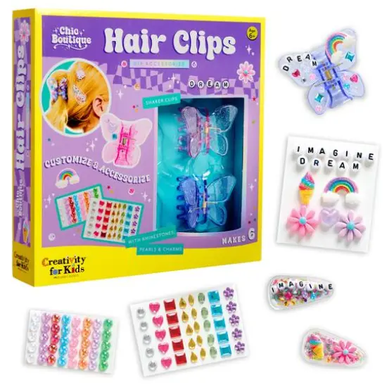 Creativity for Kids&reg; Chic Boutique DIY Hair Clips {1}