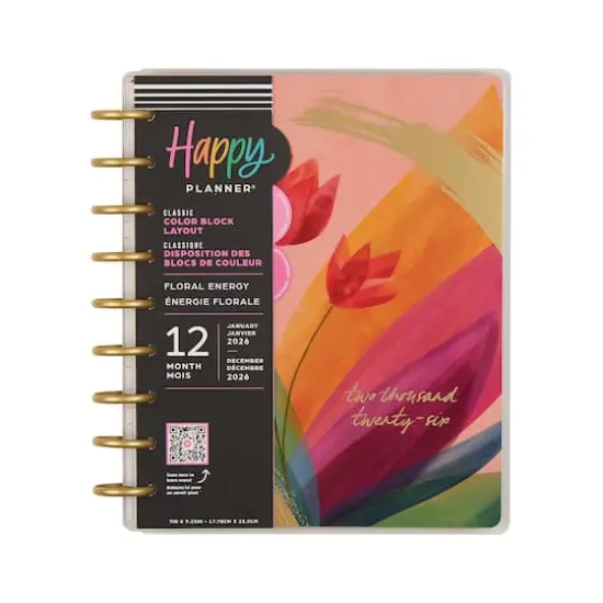 The Classic Happy Planner&reg; Floral Energy {3}