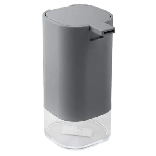 Bath Bliss Acrylic Soap Dispenser Gray {1}