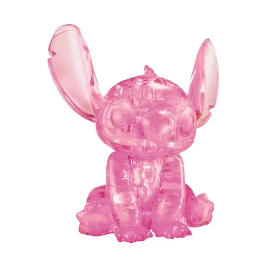 3D Crystal Puzzle - Disney Stitch (Pink): 43 Pcs {1}