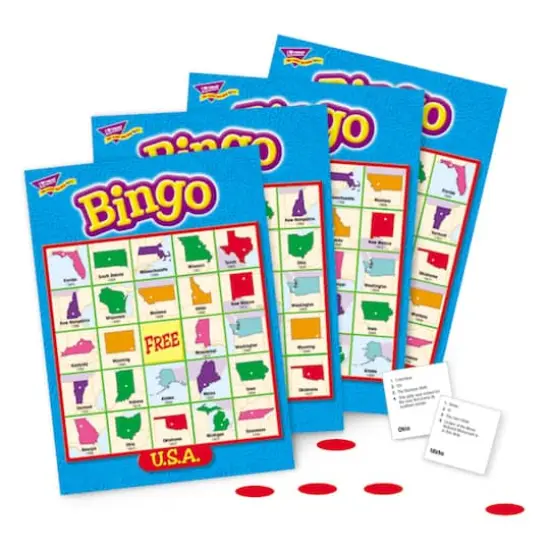 Trend Enterprises&reg; U.S.A. Bingo {3}