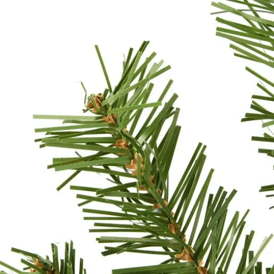 9ft. Pre-Lit Clear Lights Norwood Fir Garland {6}
