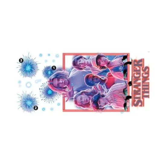 RoomMates Stranger Things Giant Wall Decals {7}