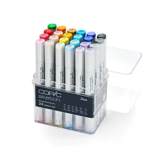 Copic&reg; Sketch 24 Piece Manga Illustration Set {3}