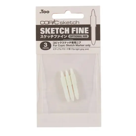 Copic&reg; Sketch Fine Nibs, 3ct. {1}