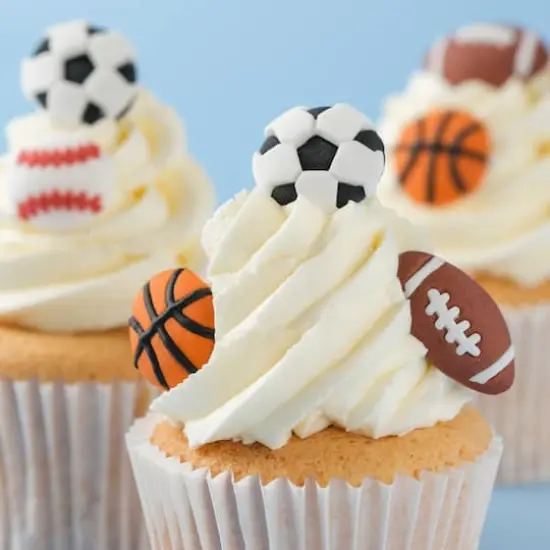 PME Cake Sweet Street&reg; Sports Icing Decorations {6}