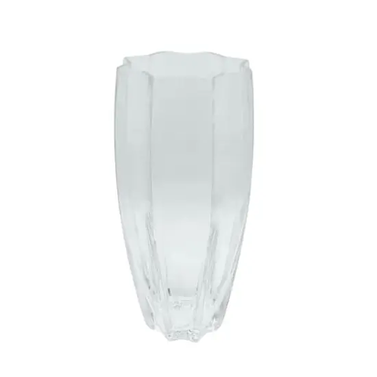 11.5" Clear Fluted-Edge Glass Vase by Ashland&reg; {1}