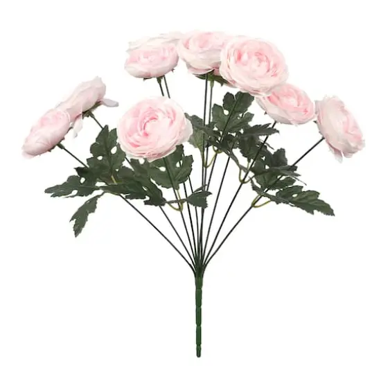 18" Ranunculus Bush by Ashland&reg; Pink {1}