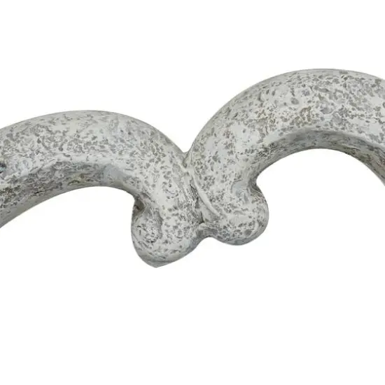 Gray Fiberglass Planter with Stone Mosaic Design {5}