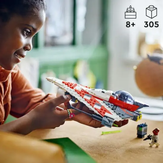 LEGO&reg; Star Wars&trade; Jedi Bob&rsquo;s Starfighter Building Toy 75388 {5}