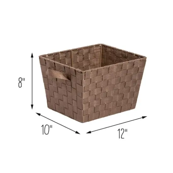 Honey Can Do Woven Bins, 2ct. Latte {4}