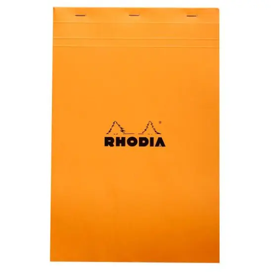 Rhodia&reg; Orange Graph Notepad {3}