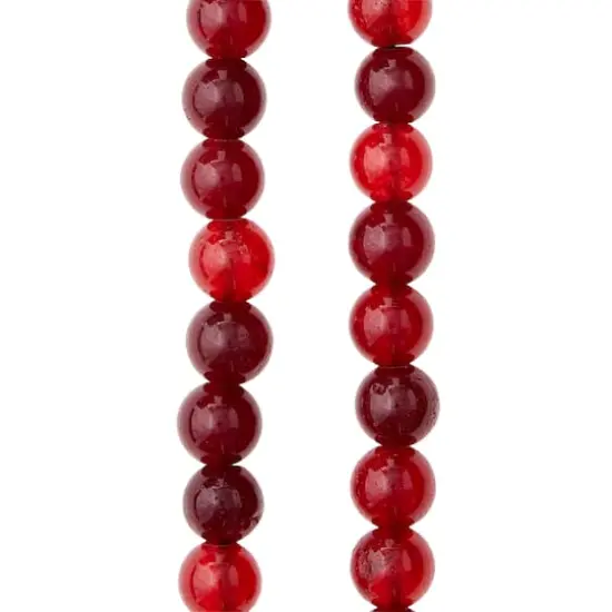 Red Quartz Round Beads, 10mm by Bead Landing&trade; {1}