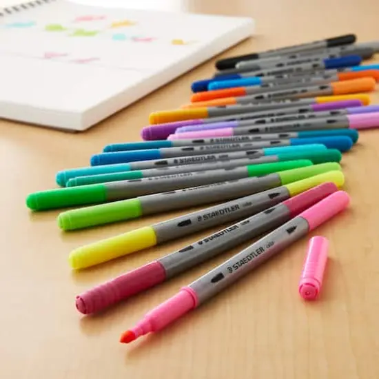 Staedtler&reg; Duo Fiber-Tip Pens {3}