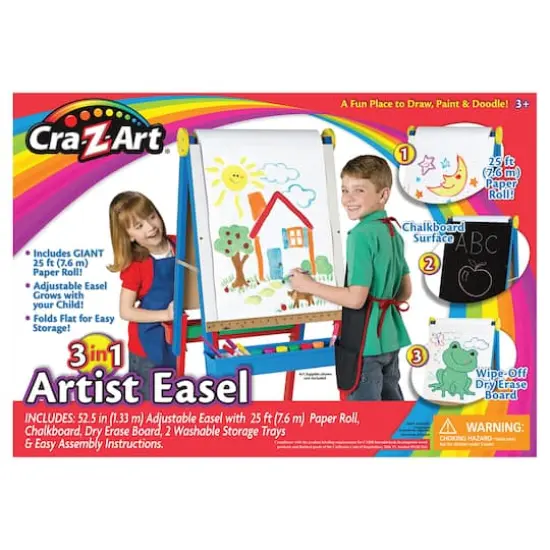 Cra-Z-Art&reg; 3-In-1 Artist Easel {1}