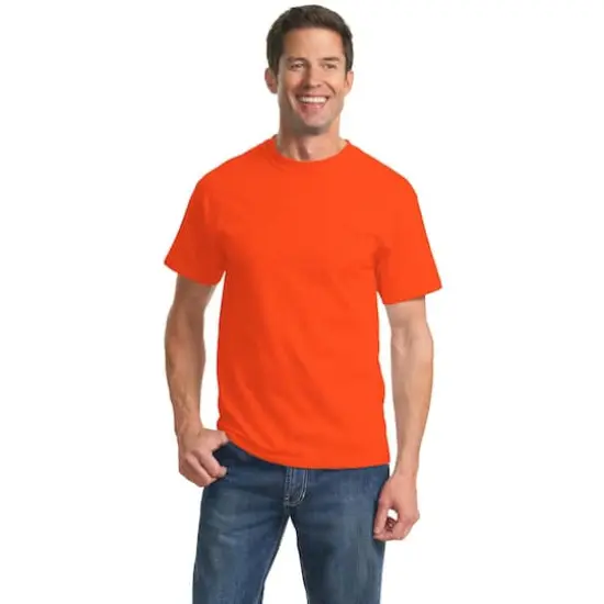 Port & Company&reg; Tall Essential T-Shirt Orange {4}