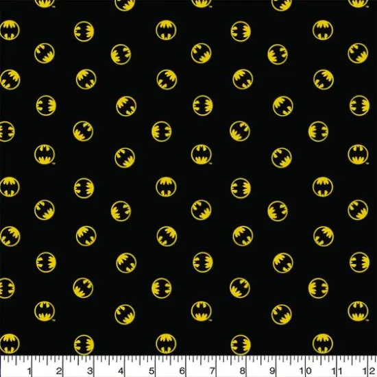 DC Comics Batman Logo Precut Cotton Fabric {3}