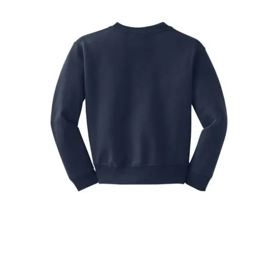 JERZEES&reg; NuBlend&reg; Crewneck Youth Sweatshirt Navy {5}