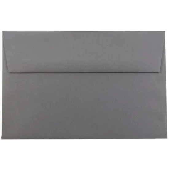 JAM Paper 5.75" x 8.75" Dark Gray Premium Invitation Envelopes {1}