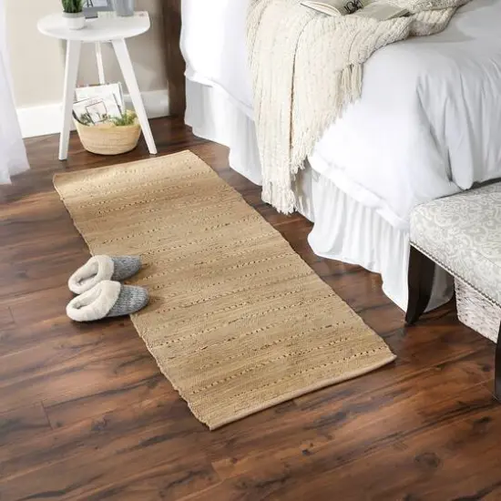 DII&reg; Taupe Rag Rug, 2ft. x 6ft. {5}