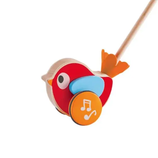 Hape Lilly Musical Push Along Wooden Walking Toy {4}