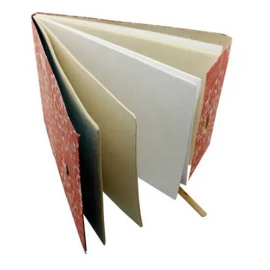 Lama Li Gargi Soft Cover Handmade Journal, 5.9" x 8.7" Rose Batik {6}