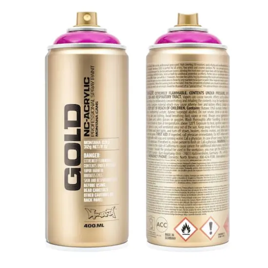Montana&trade; Cans GOLD Transparent Spray Paint, 400mL T3150 Transparent Cherry Blossom {1}