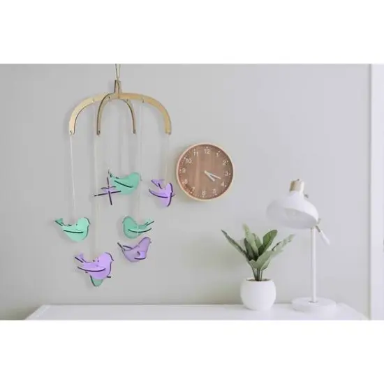 Leisure Arts&reg; Birds Wood Mobile {4}
