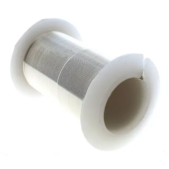 The Beadsmith&reg; Wire&trade; Elements 22 Gauge Tarnish-Resistant Wire Silver {5}