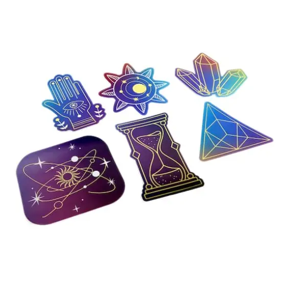 Celestial Vinyl Die Cut Stickers by Recollections&trade; {5}