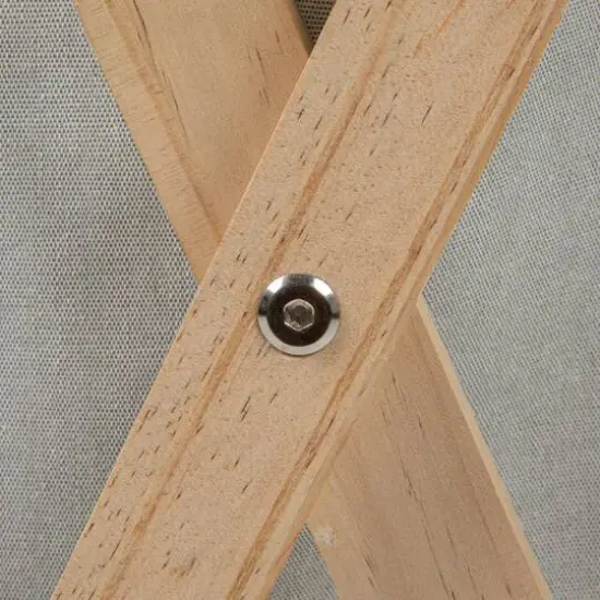 Household Essentials X-Frame Laundry Hamper Gray {10}