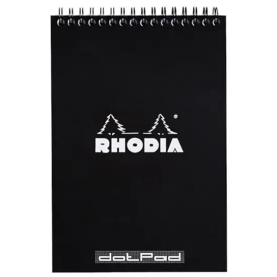 Rhodia&reg; Wire-Bound dotPad, 6" x 8.25" {1}