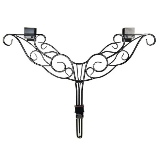 Village Lighting Adjustable Antler Wreath Hanger Black {4}