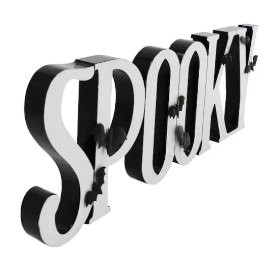 20.75" White Spooky Cutout Tabletop Sign by Ashland&reg; {5}