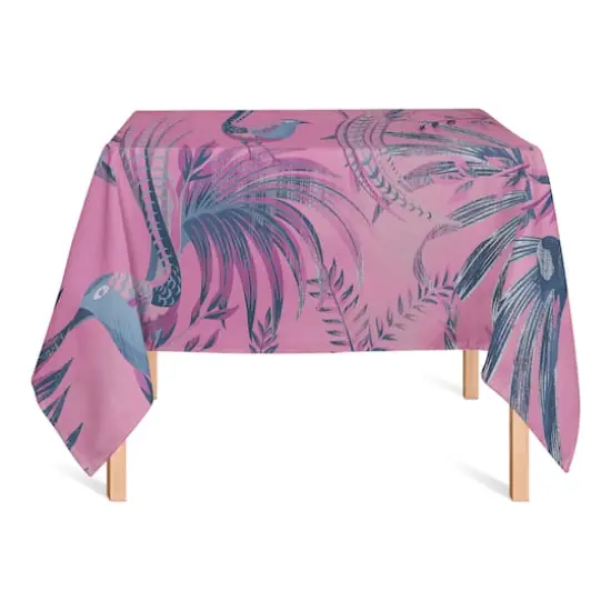 Peacock Pattern 58" x 58" Tablecloth {3}