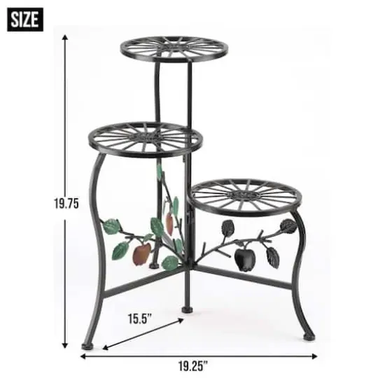 20'' Country Apple Plant Stand  {10}