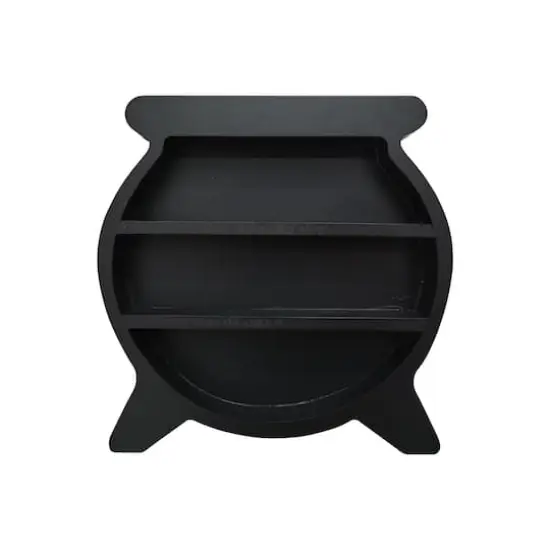 9" Black Cauldron Wall Shelf by Ashland&reg; {1}